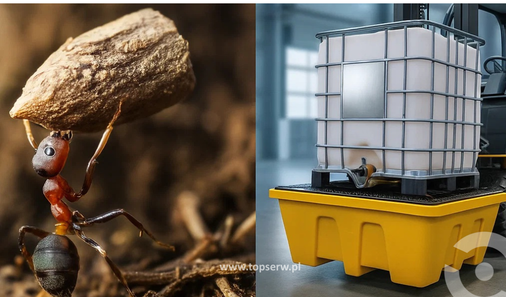 Mrówka i wanna wychwytowa – różne światy, ta sama filozofia działania