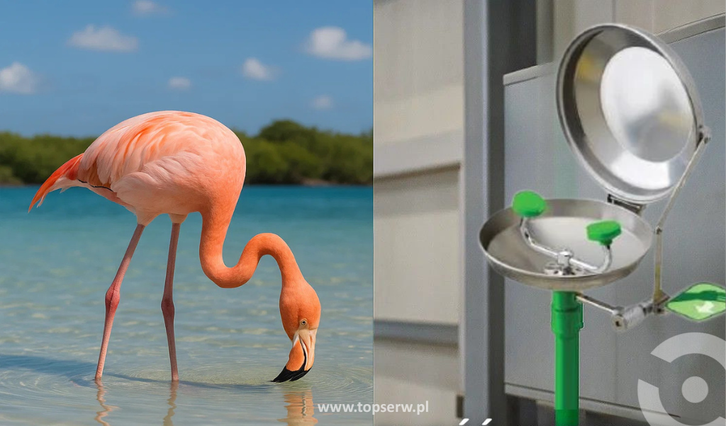 Oczomyjka – flaming wśród urządzeń BHP. Chroni to, co najcenniejsze