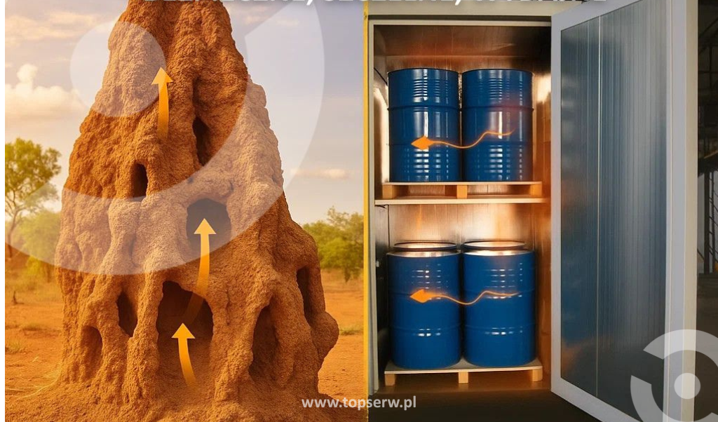Komora grzewcza jak gniazdo termitów – perfekcyjna kontrola klimatu w imię efektywności i bezpieczeństwa