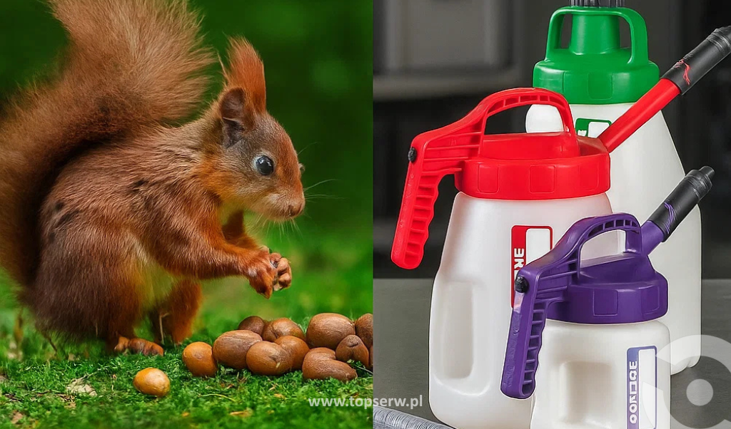 Pojemniki TopOil – jak wiewiórka: precyzja, porządek i bezpieczeństwo