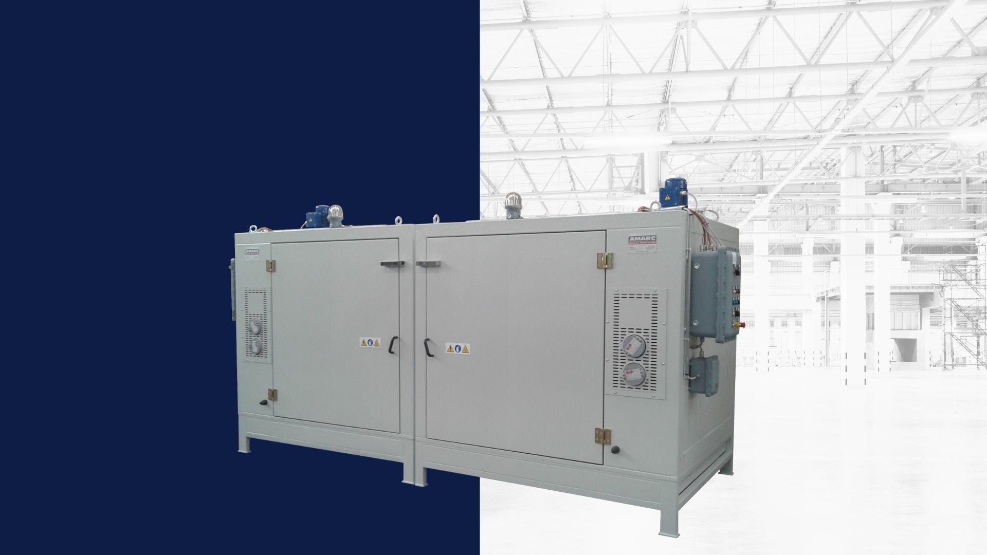 Instalacja komory grzewczej Amarc przez firmę Topserw dla klienta z branży petrochemicznej