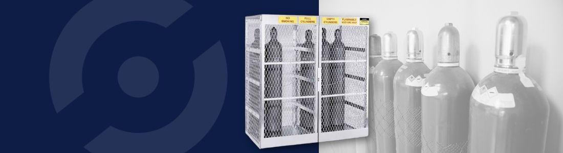 Szafy i boksy zabezpieczające na butle gazowe