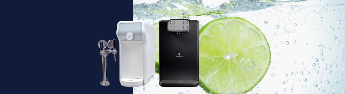 Dystrybutory z wodą gazowaną