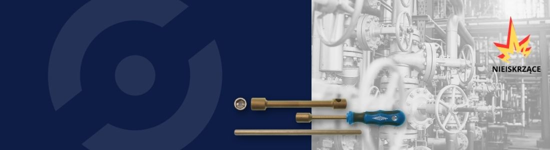 Klucze sztorcowe w wykonaniu nieiskrzącym