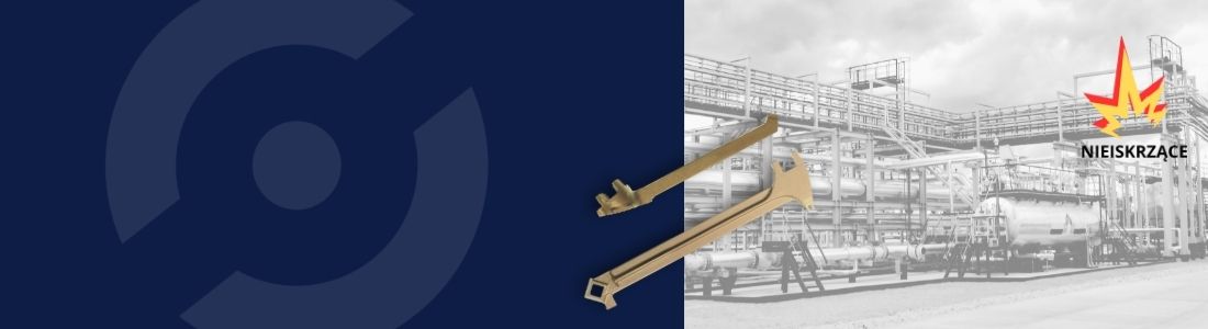 Klucze uniwersalne do beczek w wykonaniu nieiskrzącym