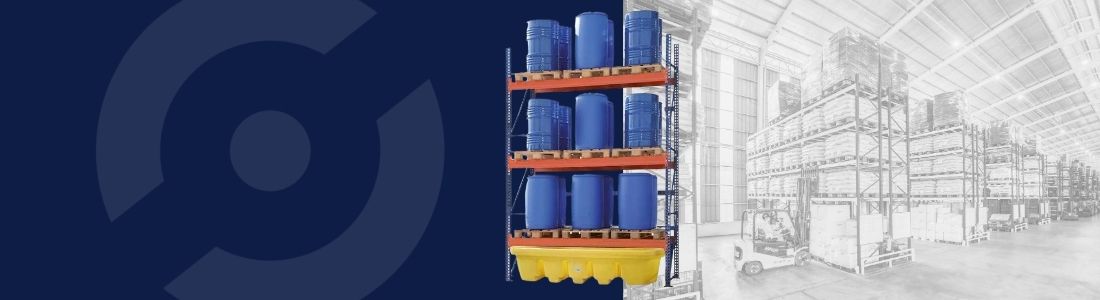 Regały chemiczne na beczki