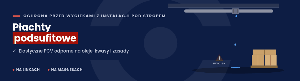 Płachty podsufitowe