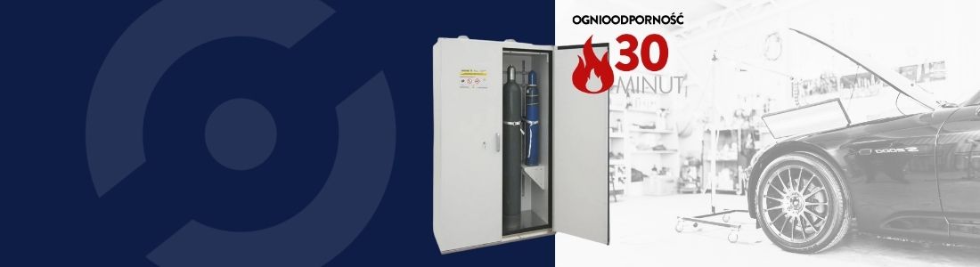 Szafy ognioodporne na butle gazowe GAS-30 min