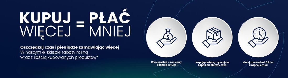 WIĘCEJ = TANIEJ