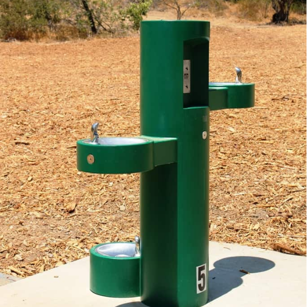 Stacja wody pitnej Zdrojownia GYQ-PF, 2*źródełko, nalewak do butelek, poidełko, sensor