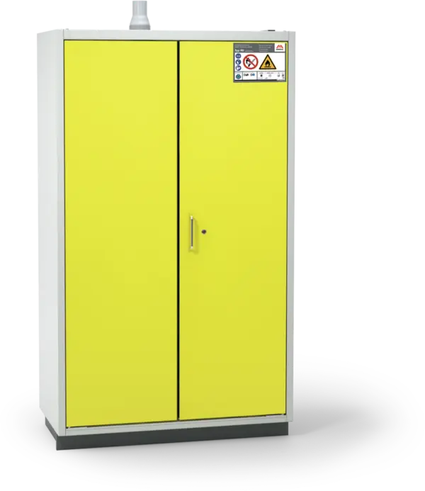 Szafa ognioodporna Topserw PRIME-90 XL-2, 8 półek wysuwanych, drzwi CLA/O żółte, CLASSIC, 90 min