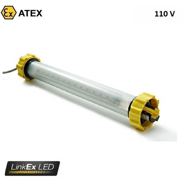 Oprawa oświetleniowa Ex ATEX Topserw WOLF LX-400SH, zasilanie 110 V, kabel 10 m, wtyk, 180°, Zone ‘1’, ‘21’