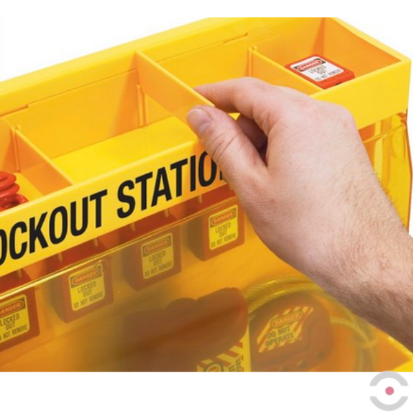 Tablica ścienna (Ex) na blokady, kłódki, zawieszki S*D*G 596*393*114 mm