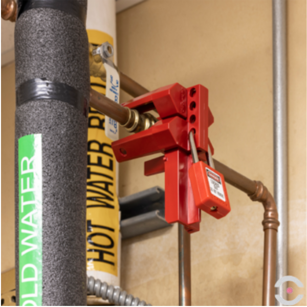 Blokada zaworu kulowego SUV, regulowana, 12.7-50.8 mm