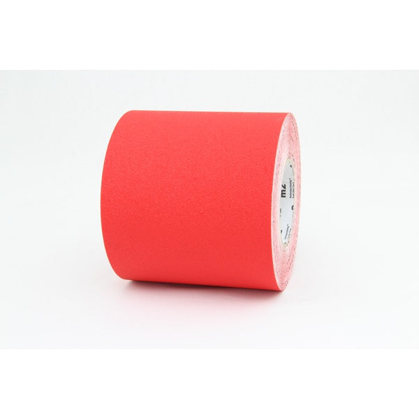 Taśma antypoślizgowa Easy Clean R10, rolka, czerwona, S*D 150 mm*18,3 m
