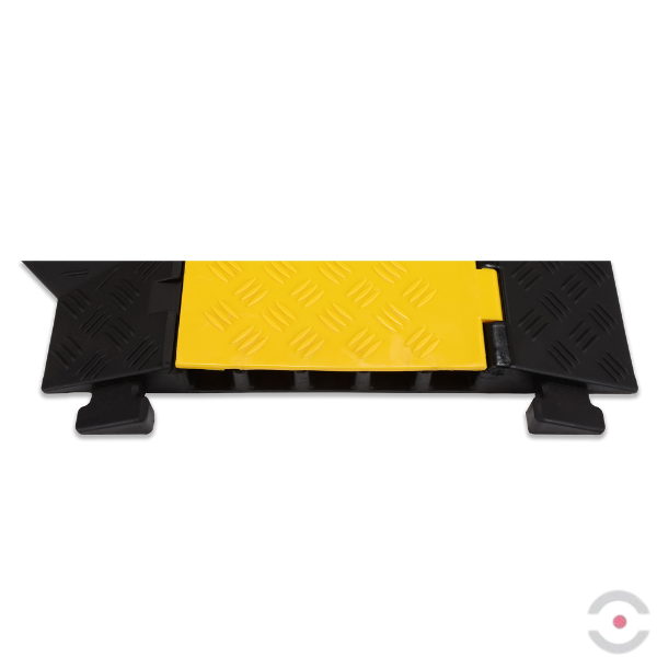 Osłona kabla z otwieraną pokrywą, 45° lewa, 5 przejść