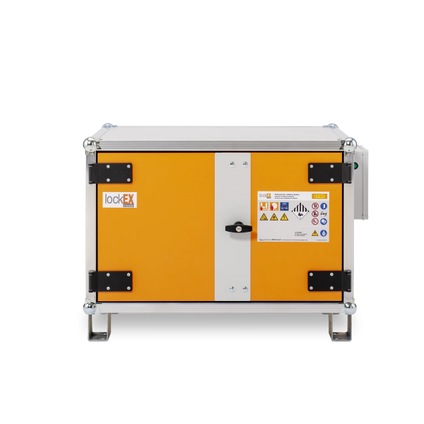 Szafa zabezpieczająca Topserw BATT S, ładowanie akumulatorów, 230V, 1 półka, 9 gniazd, nóżki, Premium 8/5, (VDMA 24994)