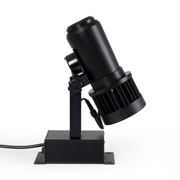 Projektor przemysłowy LED GOBO, 50W, optyka 18°, wewnętrzny, obrotowy, IP20