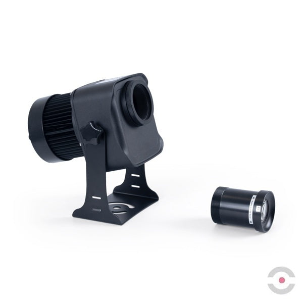 Projektor przemysłowy LED GOBO, 100W, optyka 45°, zewnętrzny, obrotowy, IP65