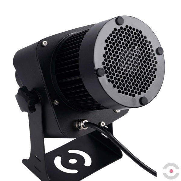 Projektor przemysłowy LED GOBO, 100W, optyka 20°, zewnętrzny, obrotowy, IP65