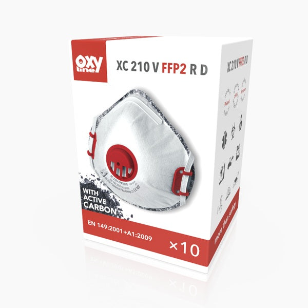 Półmaska filtrująca XC 210 V FFP2 R D, 1 szt.