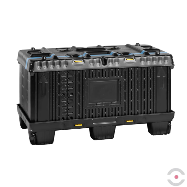 Pojemnik PG2 Basic, do transportu (ADR), składowania baterii Topserw, 240 l, polietylen