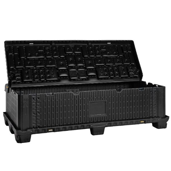 Pojemnik PG2 do transportu (ADR), składowania baterii i akumulatorów Topserw, 975 l, polietylen