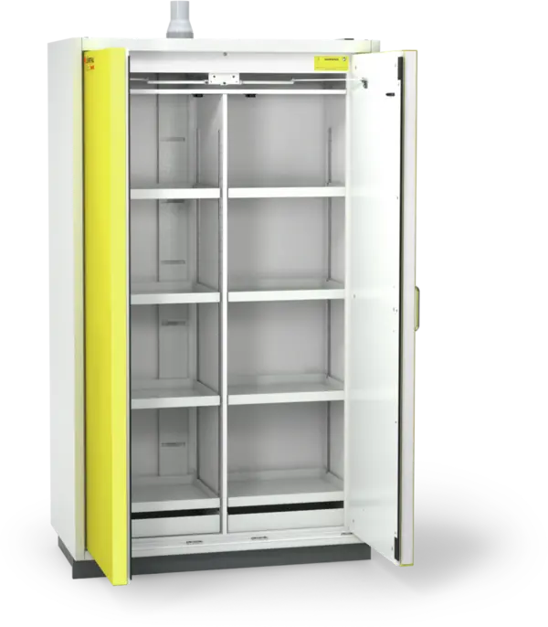 Szafa ognioodporna Topserw SAFE-90 XL, 8 półek, drzwi CLA/O żółte, CLASSIC, 90 min