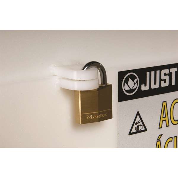 Szafa zabezpieczająca (kwasy, zasady) Justrite TABLE HDPE XS, 15 l, 1-drzwiowa ZR, biały