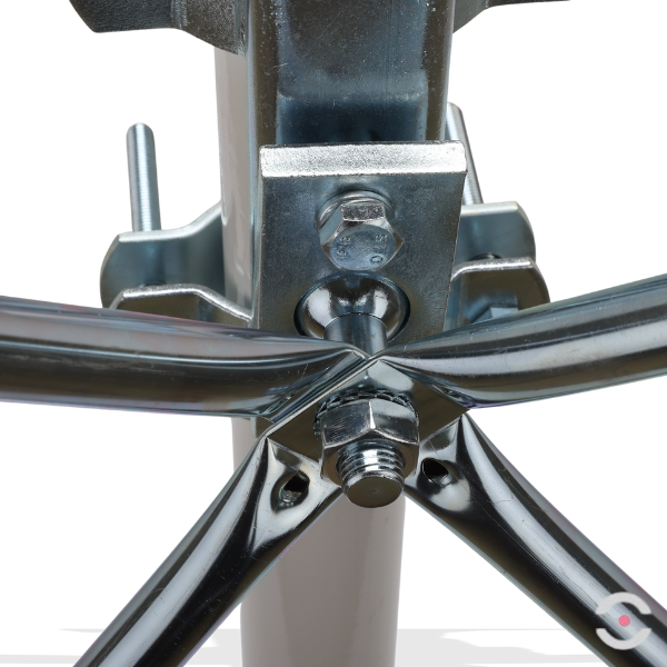 Lustro drogowe Dancop, Rome, poliwęglan, 60*80 cm, biało-czerwone