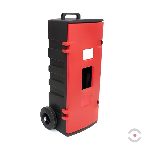 Szafka mobilna na płachtę gaśniczą