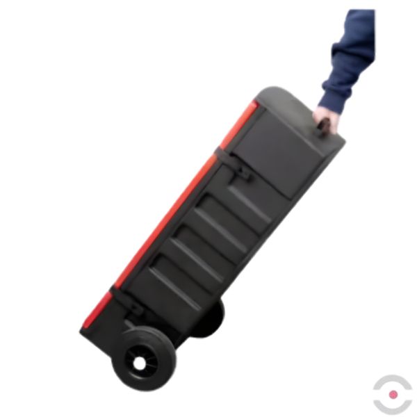 Szafka mobilna na płachtę gaśniczą