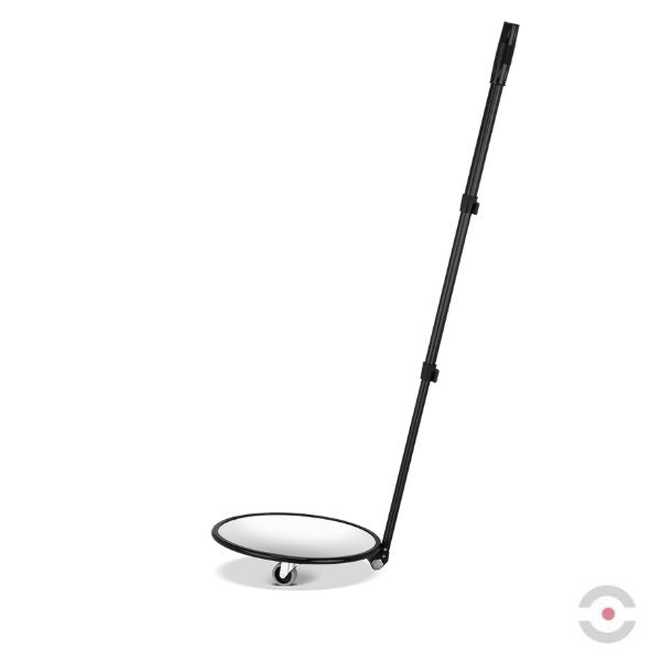 Lustro inspekcyjne Dancop, SPEXI, akryl, okrągłe 35 cm, kółka