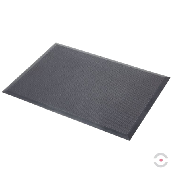 Mata ergonomiczna Notrax, 451 Skywalker II PUR, poliuretan, kamyczkowa, 90 cm x 185 cm, obszar suchy, szary
