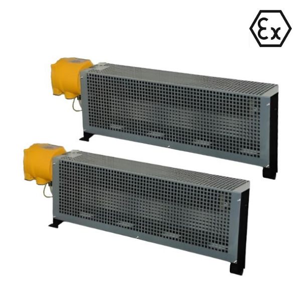 Grzejnik elektryczny 2x2 kW/230 V (Ex), magazyn SLT 5*6, 6*3