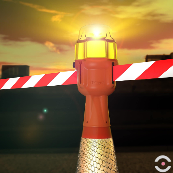 Akumulatorowa lampa ostrzegawcza