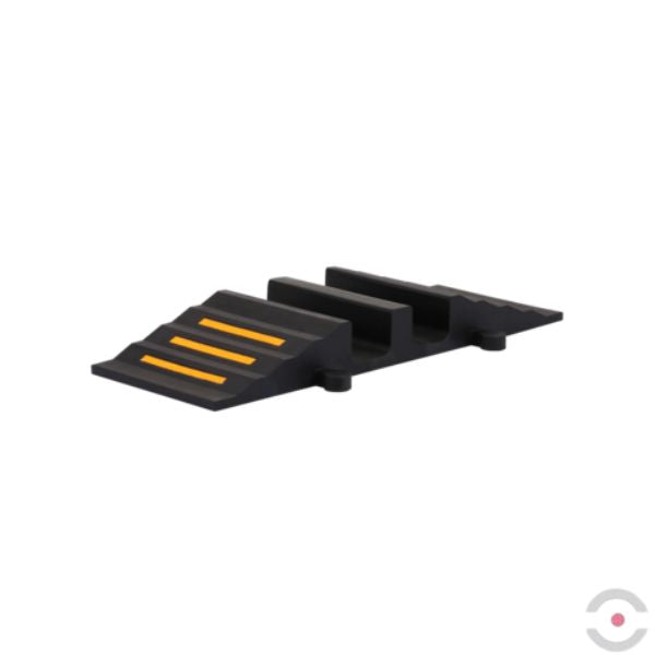 Osłona kabli i przewodów, otwarta S*D 300*830, czarny