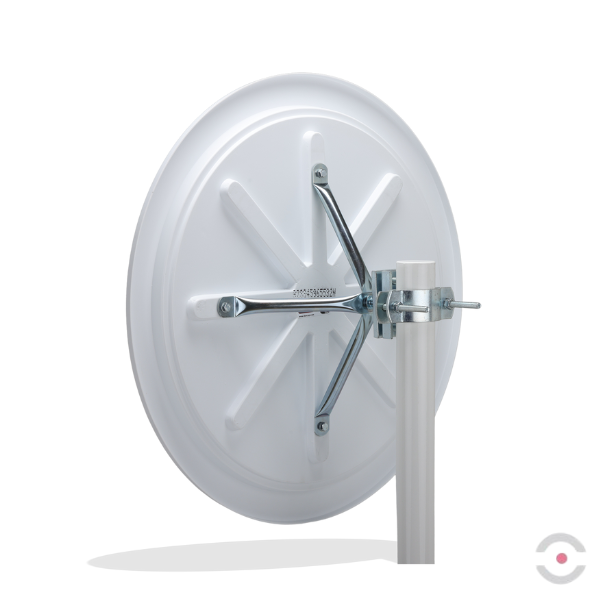 Lustro drogowe Dancop, PANORAMA Stockholm, poliwęglan, 60 cm, kąt obserwacji 180°, zielono-żółte