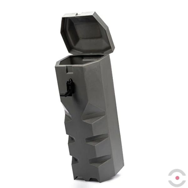 Pojemnik na gaśnicę 6 kg, Jonesco, Śr.zewn 180 mm, pojazd, Seria 65, szary