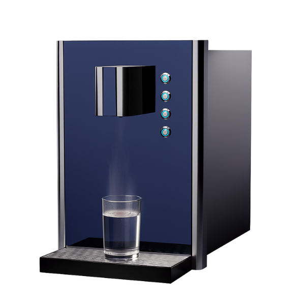 Dystrybutor wody pitnej Zdrojownia BLUGLASS HOT 30 FIZZ, woda gazowana, gorąca, chłodzona