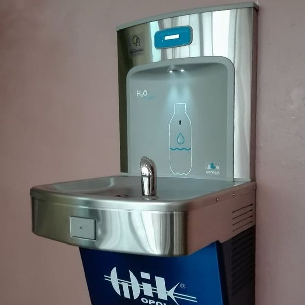 Stacja wody pitnej Zdrojownia A171-BF12-BCD, źródełko/dystrybutor, sensor, licznik