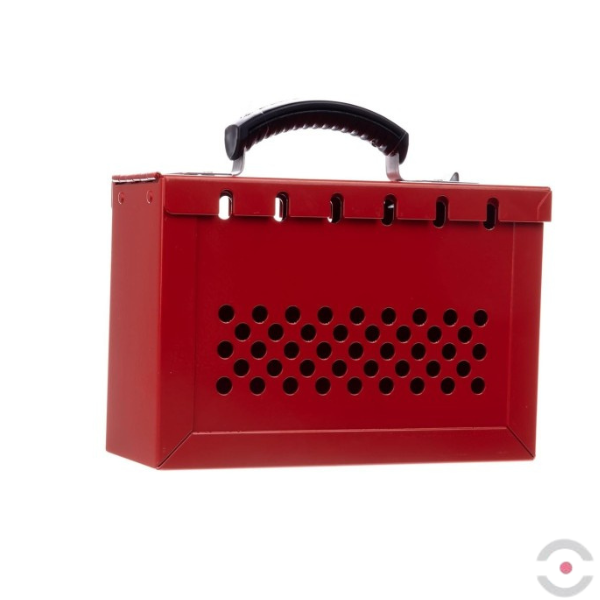 Skrzynka zabezpieczająca klucze kłódek bezpieczeństwa, przenośna