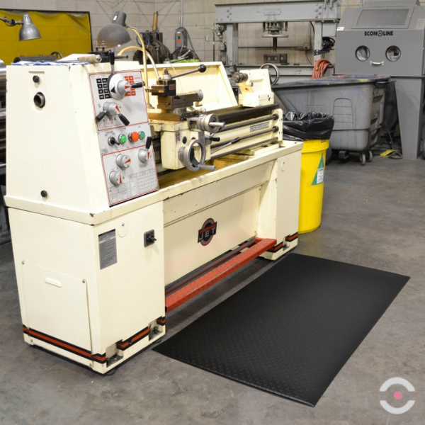 Mata ergonomiczna Notrax, 417 Bubble Sof-Tred, winyl, bąbelkowa, 91 cm x mb, obszar suchy, szary