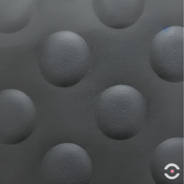 Mata ergonomiczna Notrax, 417 Bubble Sof-Tred, winyl, bąbelkowa, 91 cm x 18,3 m, obszar suchy, szary