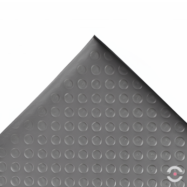 Mata ergonomiczna Notrax, 417 Bubble Sof-Tred, winyl, bąbelkowa, 91 cm x 18,3 m, obszar suchy, szary