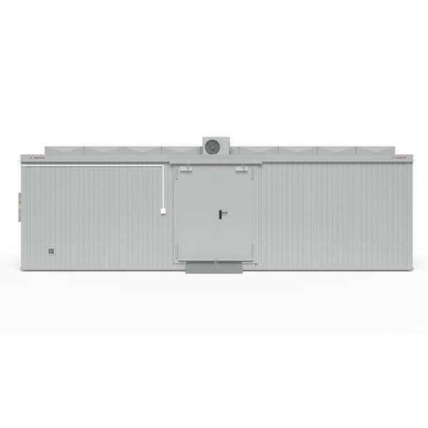 Magazyn ognioodporny Topserw BATTERY, 8-CL, REI120, S*G*W 8000*2500*2440 mm, 2*1200 l, drzwi dwuskrzydłowe DF