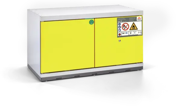 Szafa ognioodporna Topserw UNDER-90 L, 1 taca wysuwana, drzwi PSH/O żółte, UTS, 90 min