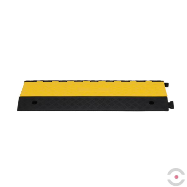 Modułowy próg kablowy z otwieraną pokrywą, 5 kanałów kablowych 35x38 mm