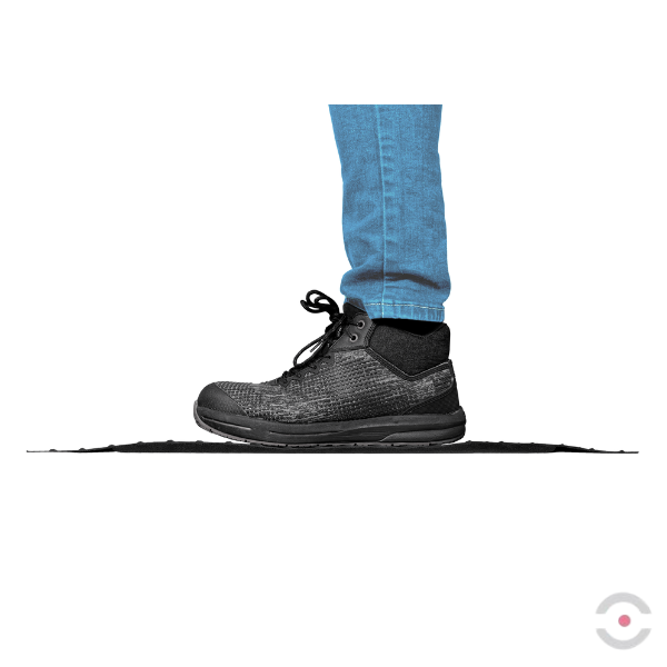 Mata ergonomiczna Notrax, 479 Cushion Trax, laminowana, 60 cm x 91 cm, obszar suchy, czarny