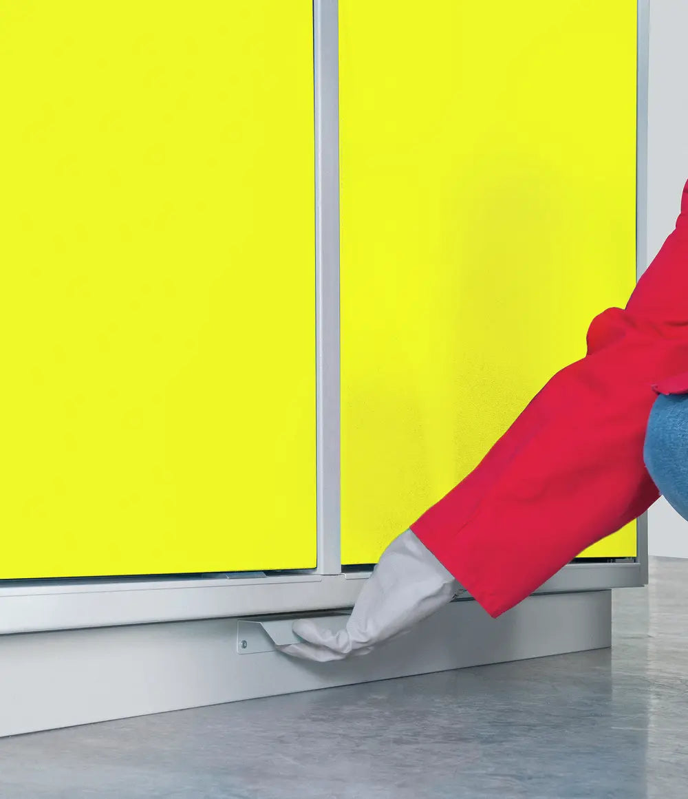 Szafa ognioodporna Topserw DRUM-90 XXL-2, beczka 60 l, drzwi CLA żółte, COMPACT, 90 min